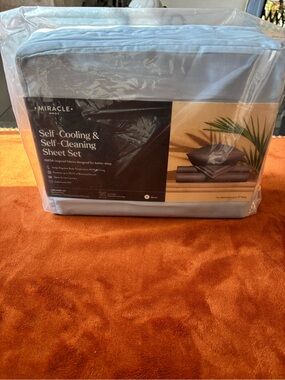 Miracle Self-Cooling & Self-Cleaning Sheet Set - Light Blue